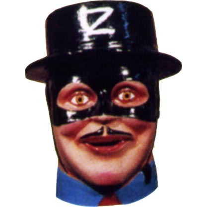 Cabezudo El Zorro 35 cm